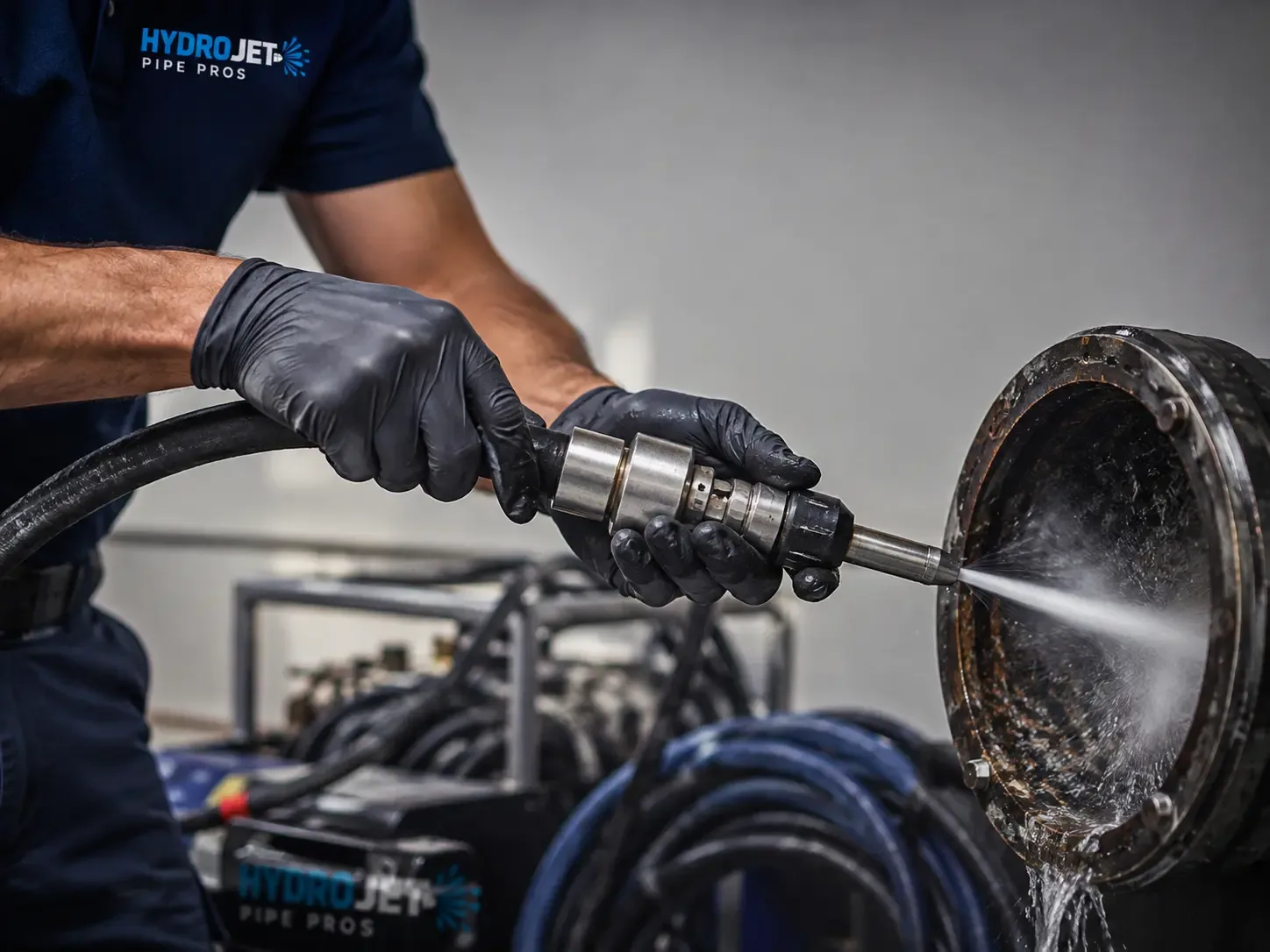 Hydro Jet Pipe Descaling in Fresno, TX